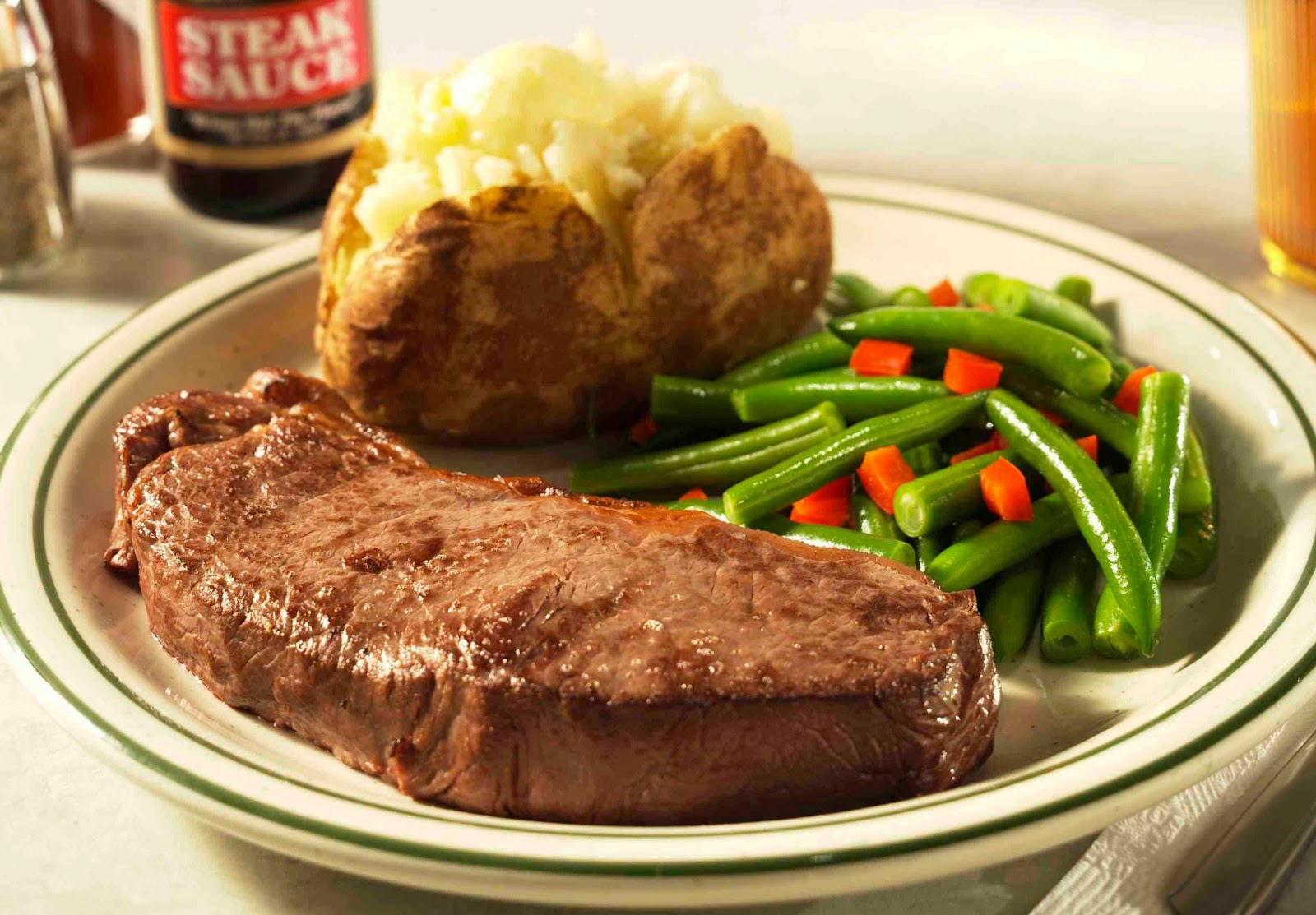 Steak dinner